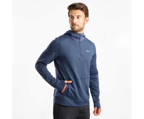 Tenis Saucony Daybreak Hoodie Hombre Tops Ropa Mood Indigo México MX-184-RI